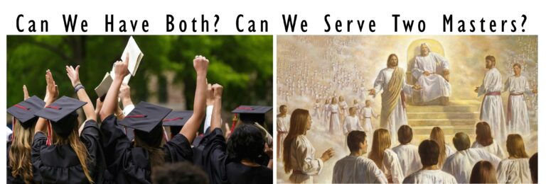 Black Robes of the World or the White Robes of the Temple?
