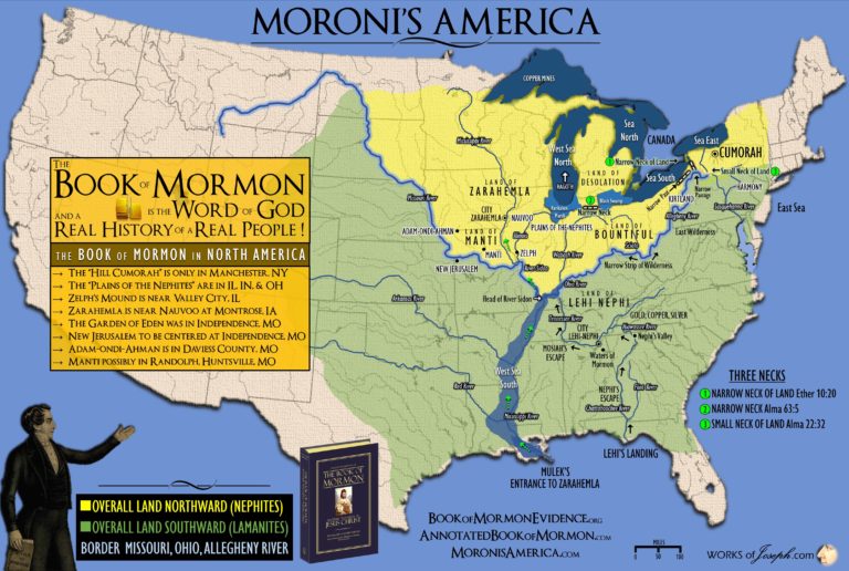 WHERE DID BOOK OF MORMON EVENTS BEGIN?