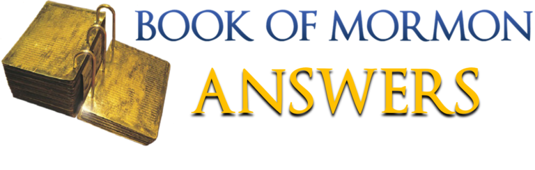 BOOK OF MORMON ANSWERS
