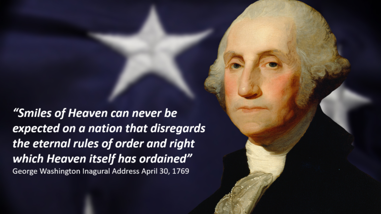George Washington’s Inaugural Address