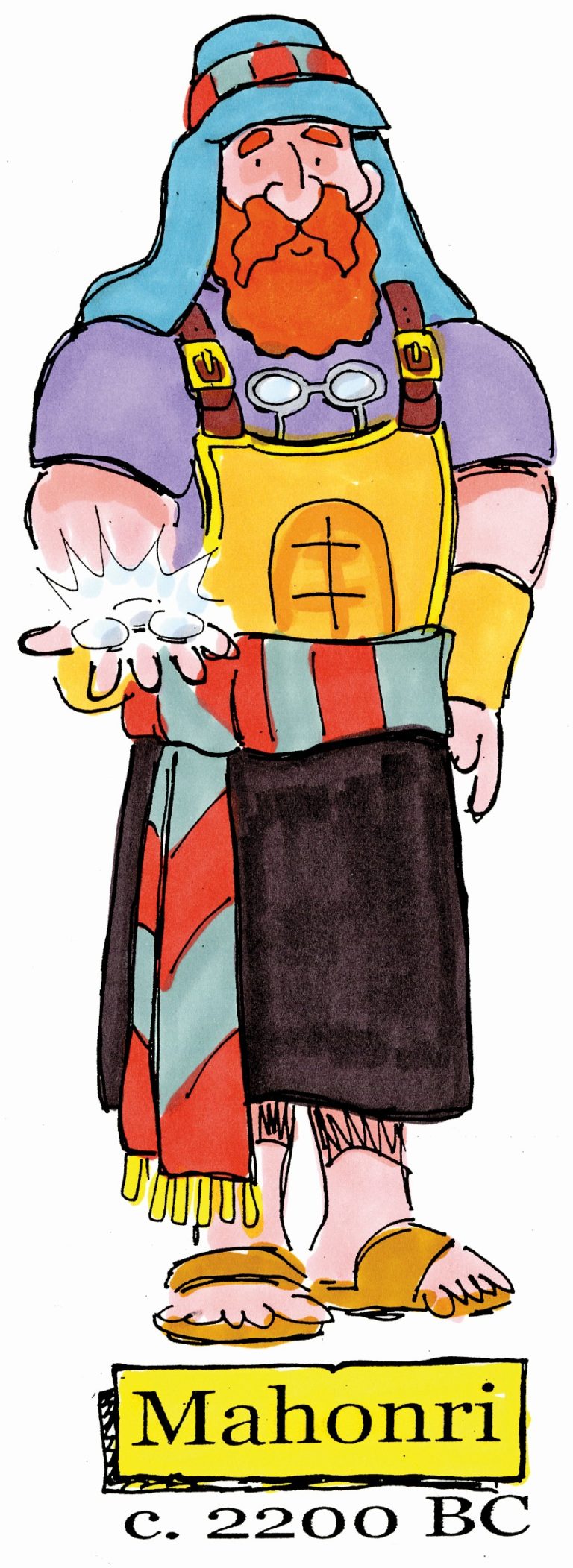 The Lord Touches how Many Stones For Mahonri Moriancumer?