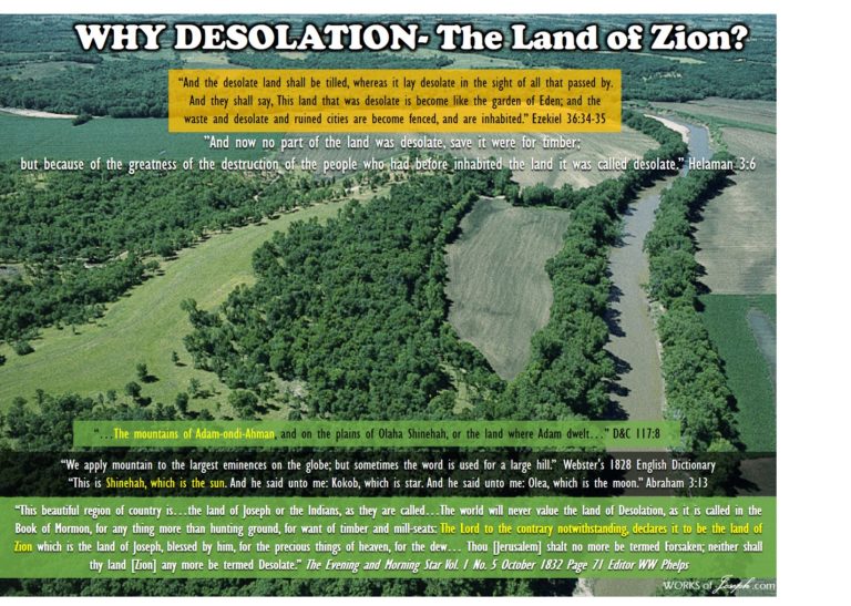 THE LAND’S OF THE LORD-From Beautiful to Desolate to Beautiful again