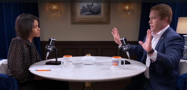 Tim Ballard and Candace Owens