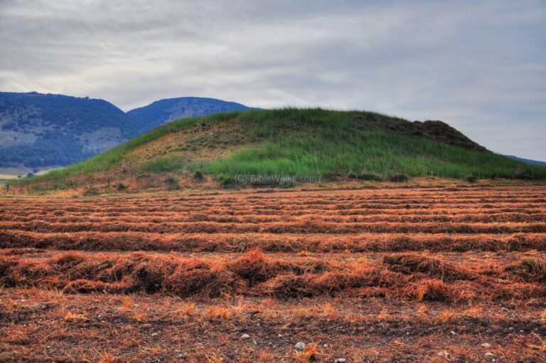 “Tel” in Israel “Mound” in North America