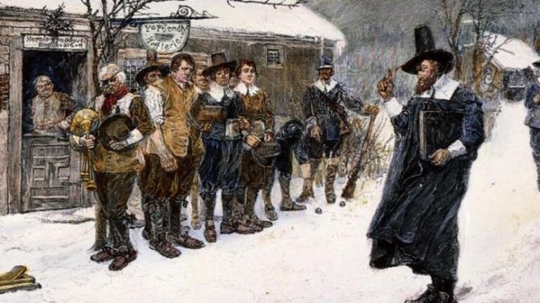 When Massachusetts Banned Christmas