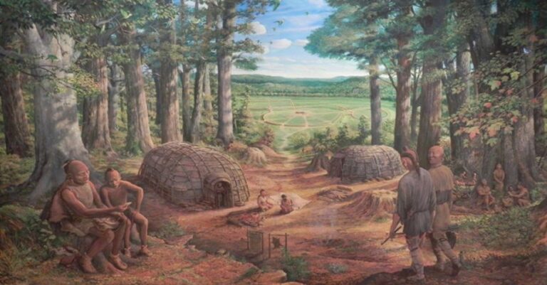 Link Between the 116 Pages & Indian Mounds