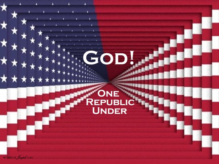 “In Memory of our God” Our Flag