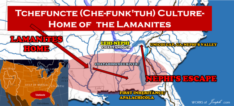 Tchefuncte (Che-funk’tuh) Culture- Home of the Lamanites.