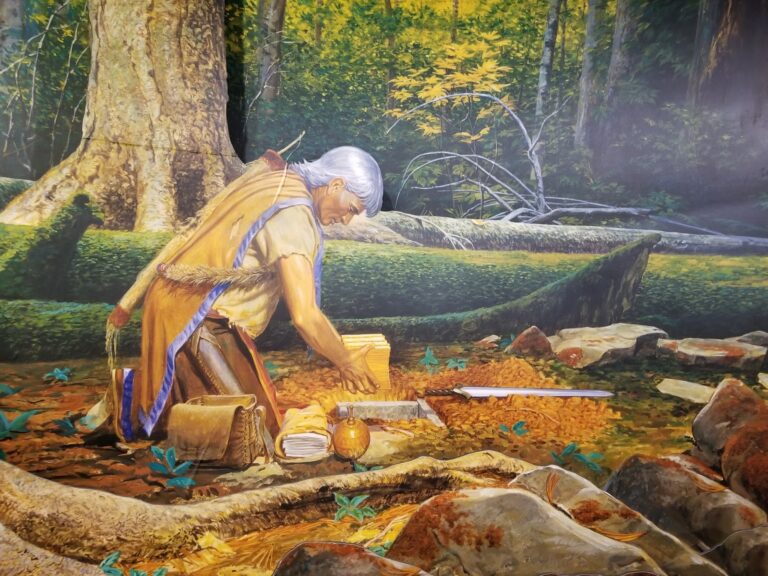 AI-The Sword of Laban was not in the Stone Box with the Gold Plates