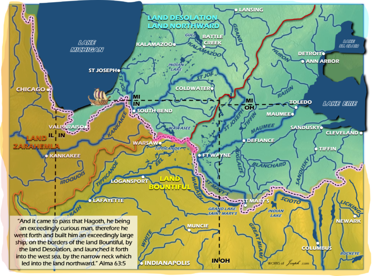 Narrow Neck/Line Bountiful & Hopewell Burial Mounds in Indiana