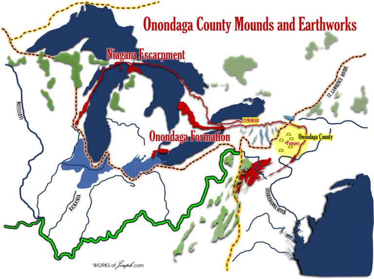 Pompey, Onondaga County New York, Near Palmyra