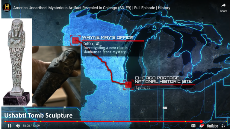 Egyptian or Phoenician Relic Found in Michigan