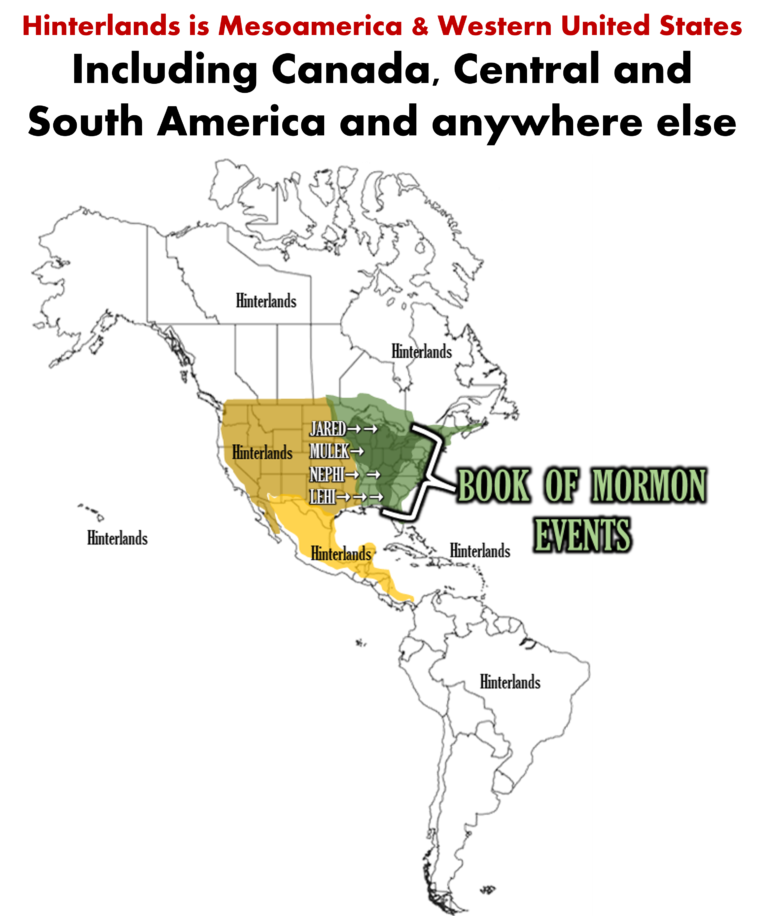 Hinterland is Mesoamerica & Western United States