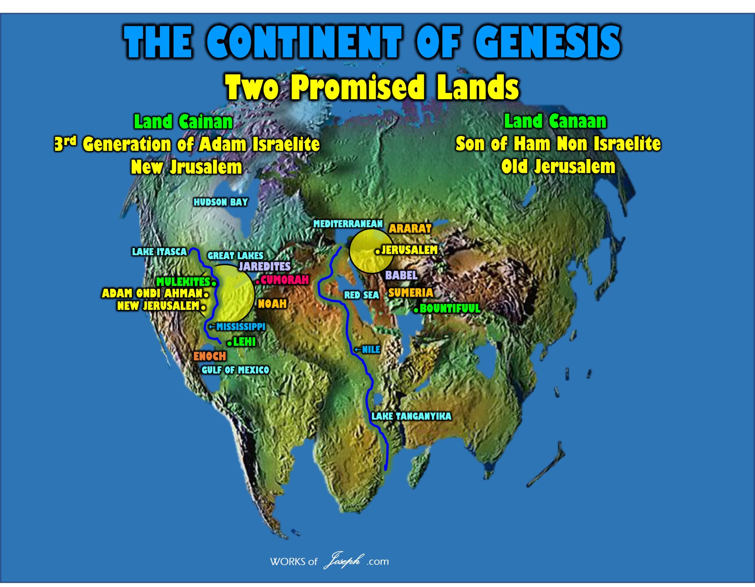 Four Rivers Of Eden And The Nephites Book Of Mormon Evidence