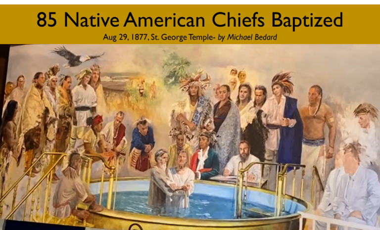 Eighty-Five Chiefs Baptized 1877