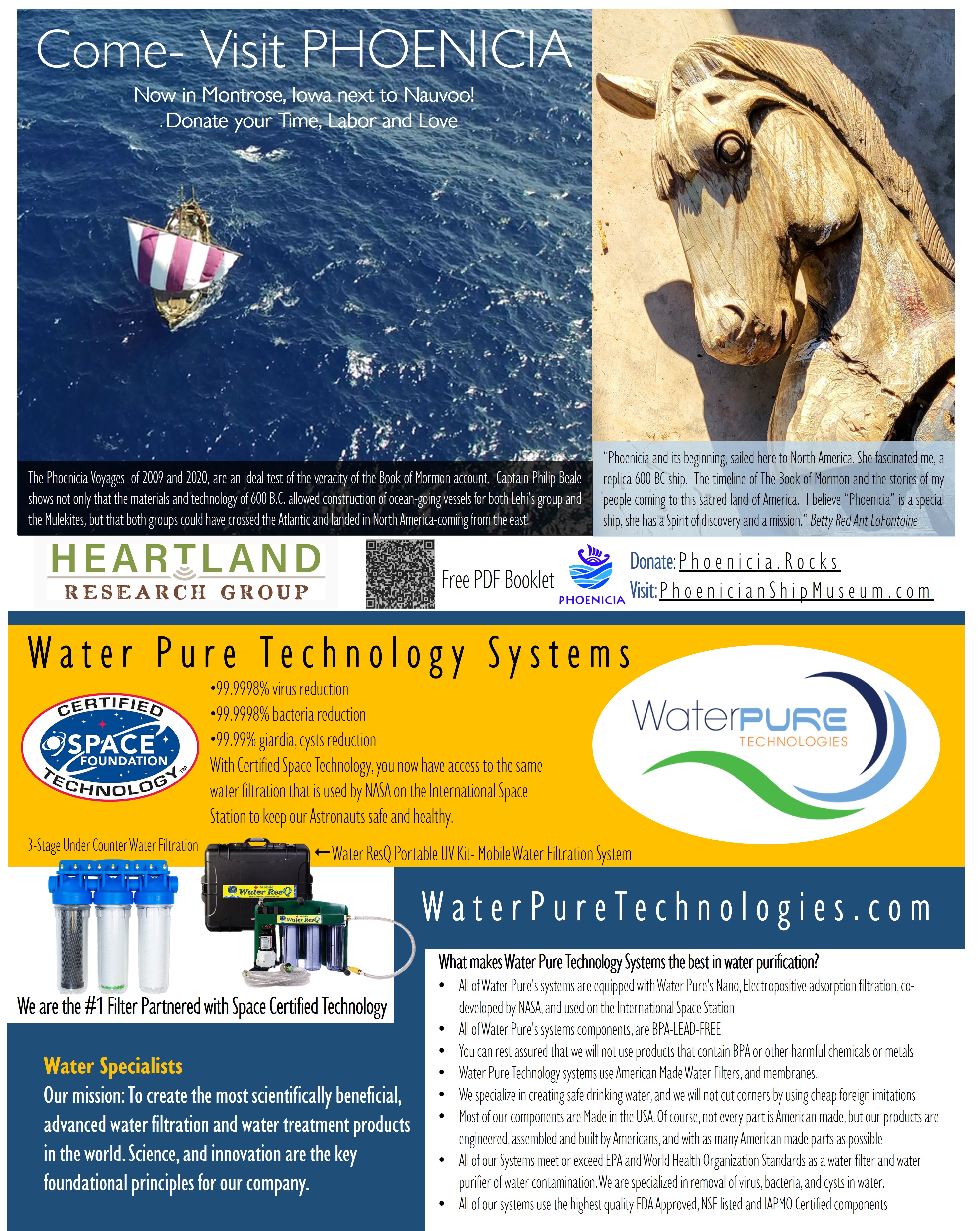 phoenicia and water pure ad
