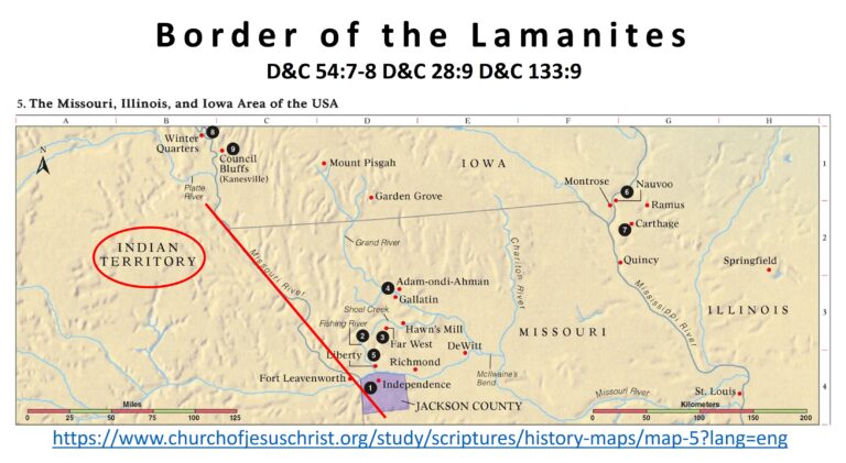 Border of the Lamanites