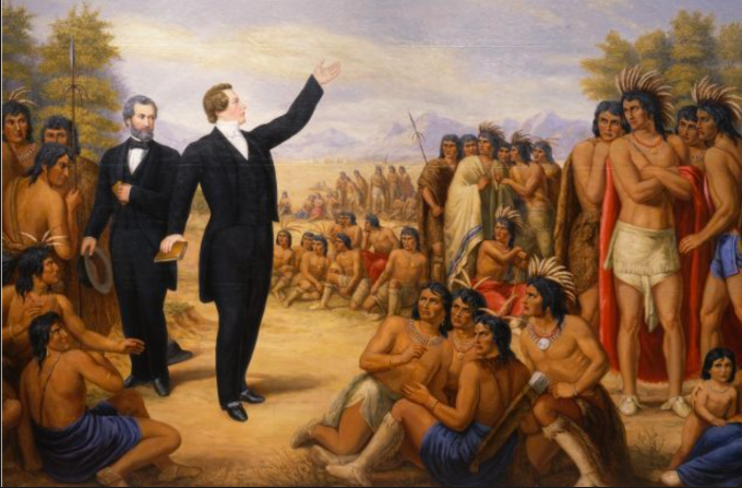 Keokuk meets Joseph Smith in Nauvoo